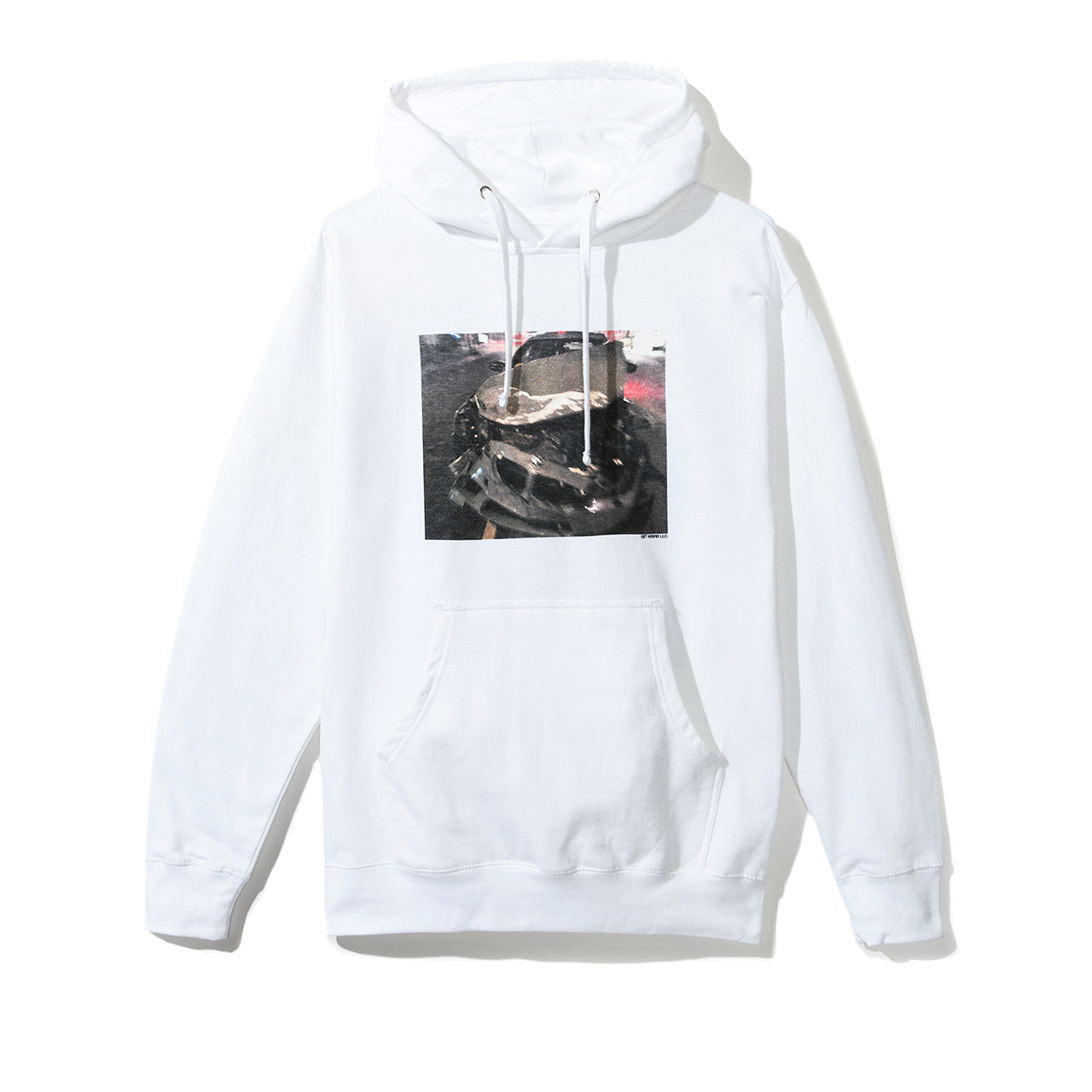 Wrecked White Hoody