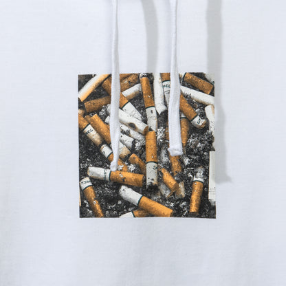 Usual White Hoodie